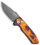 Pro-Tech SBR Automatic Knife Del Fuego (2.6" Damascus)