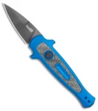 Kershaw Launch 12 CA Legal Mini Stiletto Automatic Knife Blue (1.9" Black)