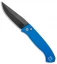 Pro-Tech Brend 3 Medium Automatic Knife Blue (3.75" Black)