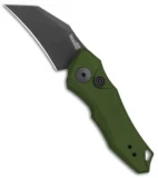 Kershaw Launch 10 Automatic Knife Olive Green (1.9" Black) 7350OLBLK