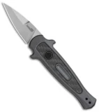 Kershaw Launch 12 CA Legal Stiletto Automatic Knife Black (1.9" Stonewash)