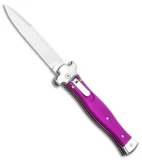 AGA Campolin Zero Italian Leverlock Automatic Knife Violet G-10 (3.75" Tumbled)