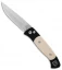 Pro-Tech Brend 2 Small Tuxedo Automatic Knife Ivory Micarta (2.9" Satin) 1251