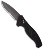 Gerber Auto Emerson Alliance Automatic Knife (3.5" Black Serr) 07158