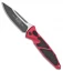 Microtech Socom Elite S/E Automatic Knife Red (4" Two-Tone) 160A-1RD