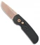 Pro-Tech Calmigo CA Legal Automatic Knife TRON (1.9" Rose Gold) 2245