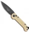 Microtech  LUDT Automatic Knife Champagne Gold (3.4" Black)