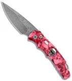 Pro-Tech TR-5 Skull Tactical Response Auto Knife Red Skulls (3.25" Acid SW)