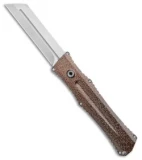 John Gray Custom Prototype Gravitron OTF Gravity Knife Copper Vein (3.75" Satin)