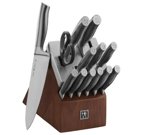 Best Self-Sharpening: Henckels Statement 14-Piece Self-Sharpening Knife Set With Block